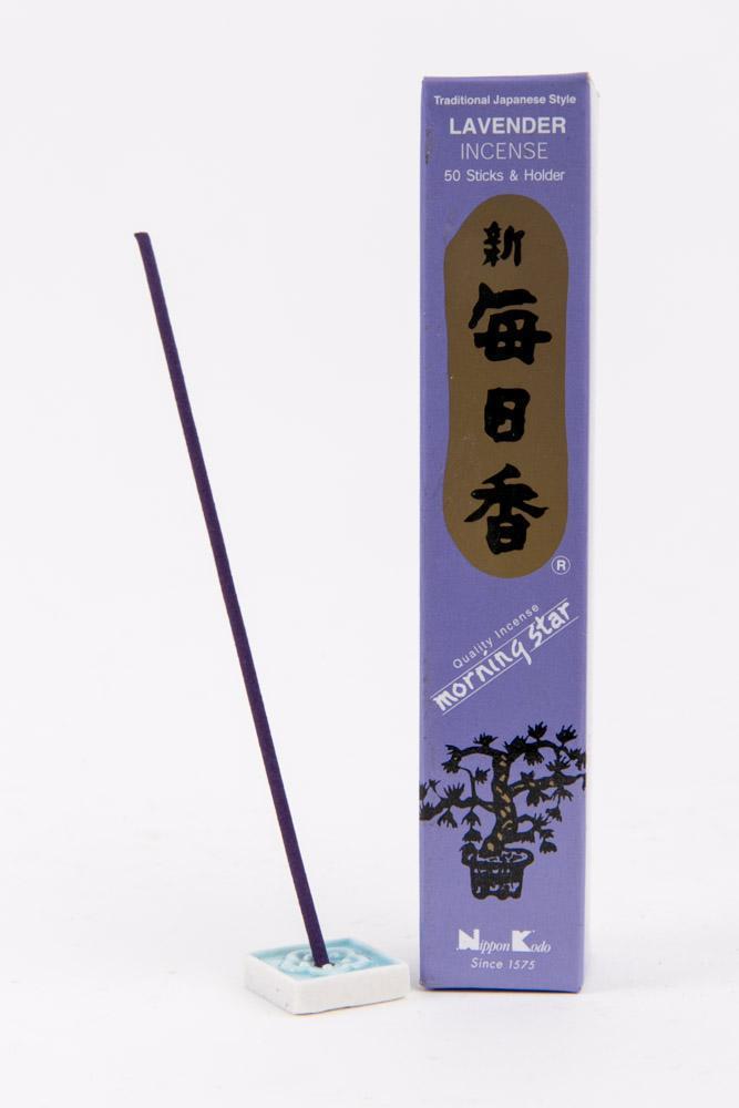 Morning Star Japanese Incense 50 Piece Lavender