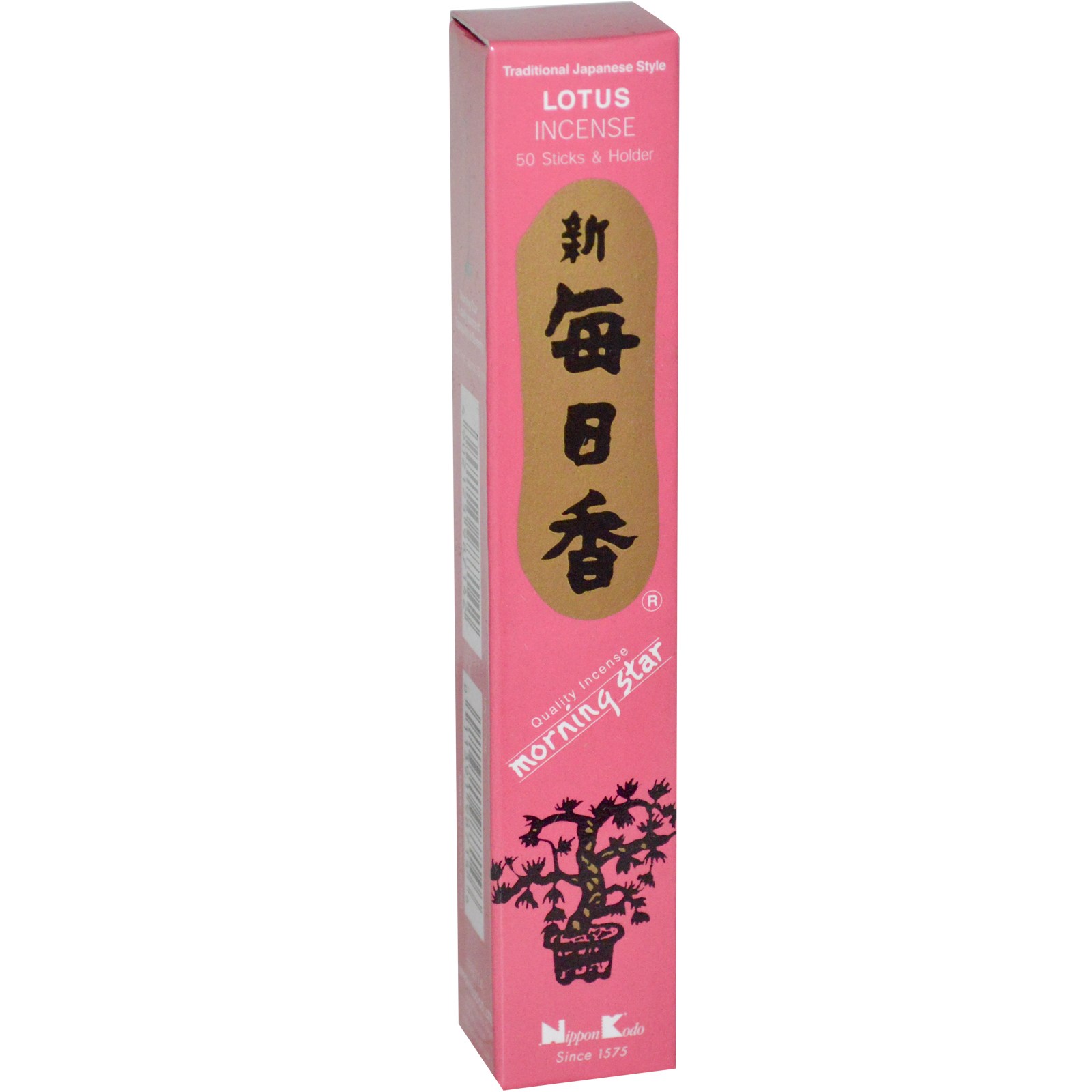 Morning Star Japanese Incense 50 Piece Lotus