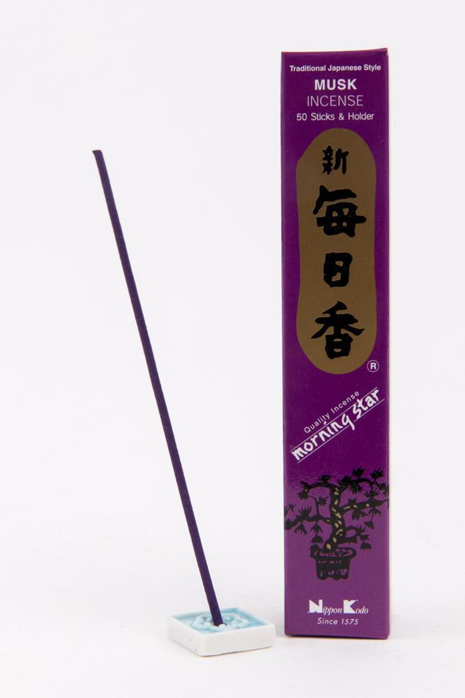 Morning Star Japanese Incense 50 Piece Musk