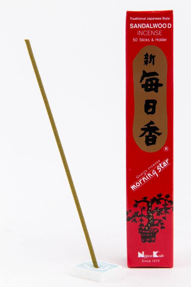 Morning Star Japanese Incense 50 Piece Sandelwood
