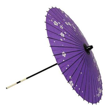 Japanese Parasol Lacquer Plum Blossom Purple