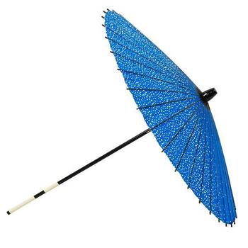 Japanese Parasol Lacquer Sakura Cherryblossom Blue